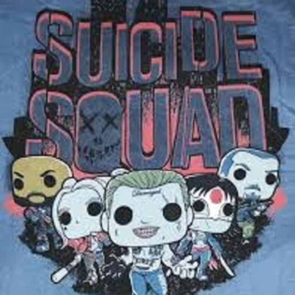 Suicide Squad Funko Graphic T-Shirt- NEW- Size XL